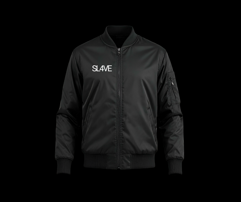 SL4VE Bomber Jacket Black