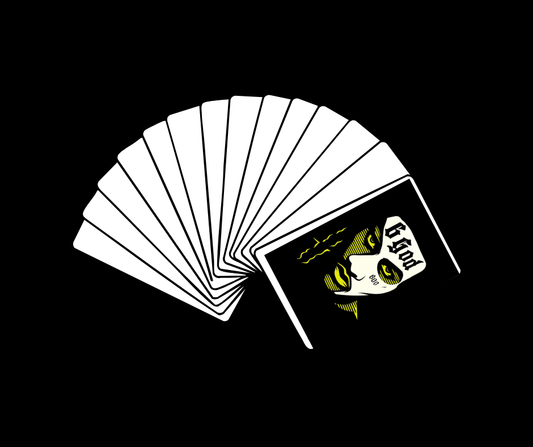 SPLIT - Ghostface600 Playing Cards